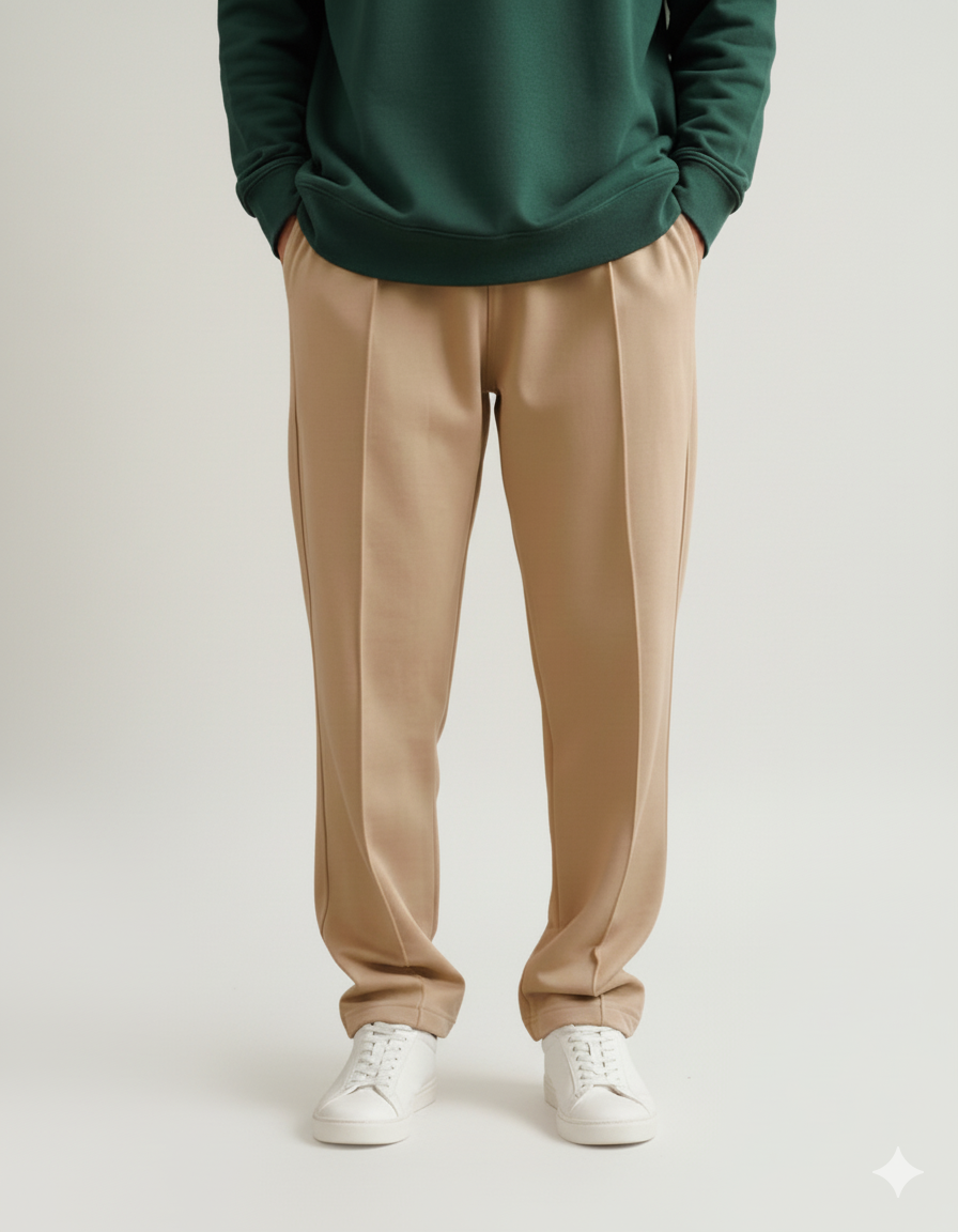 Sandwave Pleated Trousers